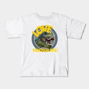 Love Dinosaurs Kids T-Shirt